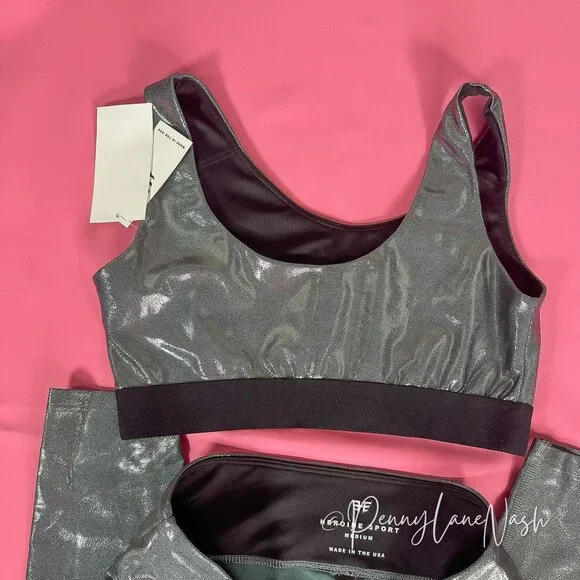 NWT Heroine Sport Marvel Sports Bra & Legging Set Platinum - Picture 7 of 8